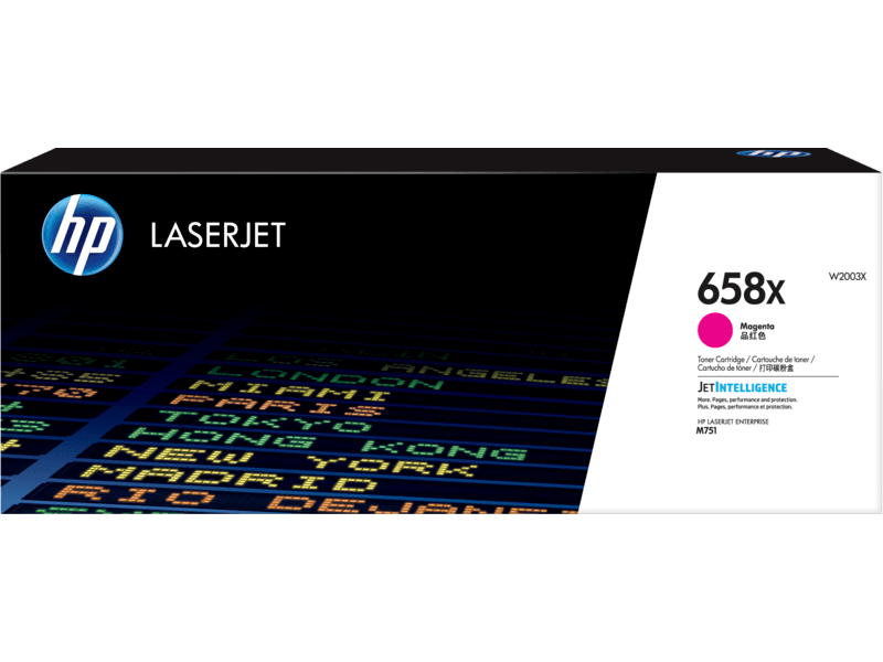 

Картридж HP 658X W2003X magenta, 28k, для HP Color LaserJet Enterprise M751dn, 658X