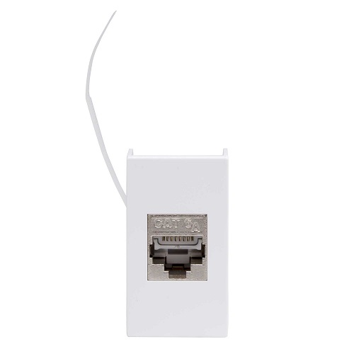 

Розетка DKC 45078 компьютерная RJ45 кат.6A, 8P8C, Viva, 1 модуль, белая, "Viva", 45078