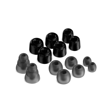 Изображение товара Lyambda E1-BK амбушюры сменные черные силикон универсальные