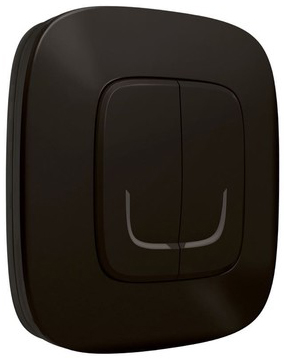 

Выключатель беспроводной Legrand 752887 Valena Allure with NETATMO, 2-клавишный, антрацит, 752887