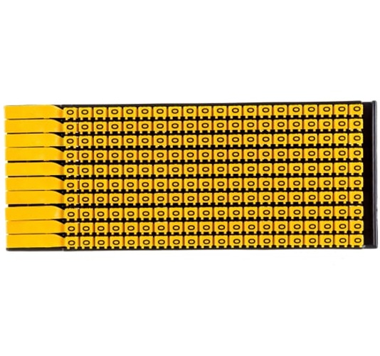 

Маркер на кабель DKC MKCOS2 сечением 1,5-2,5мм символ „O”, "Mark" (уп/200 шт), MKCOS2