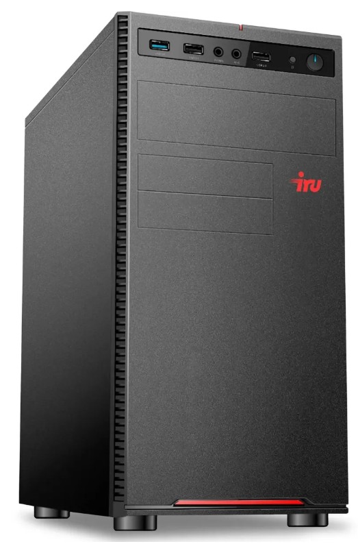 

Компьютер iRu Planio 310H6SEV MT 2113500 i3-13100/16GB/256GB SSD/UHD Graphics 730/GbitEth/400W/noOS/black, Planio 310H6SEV MT
