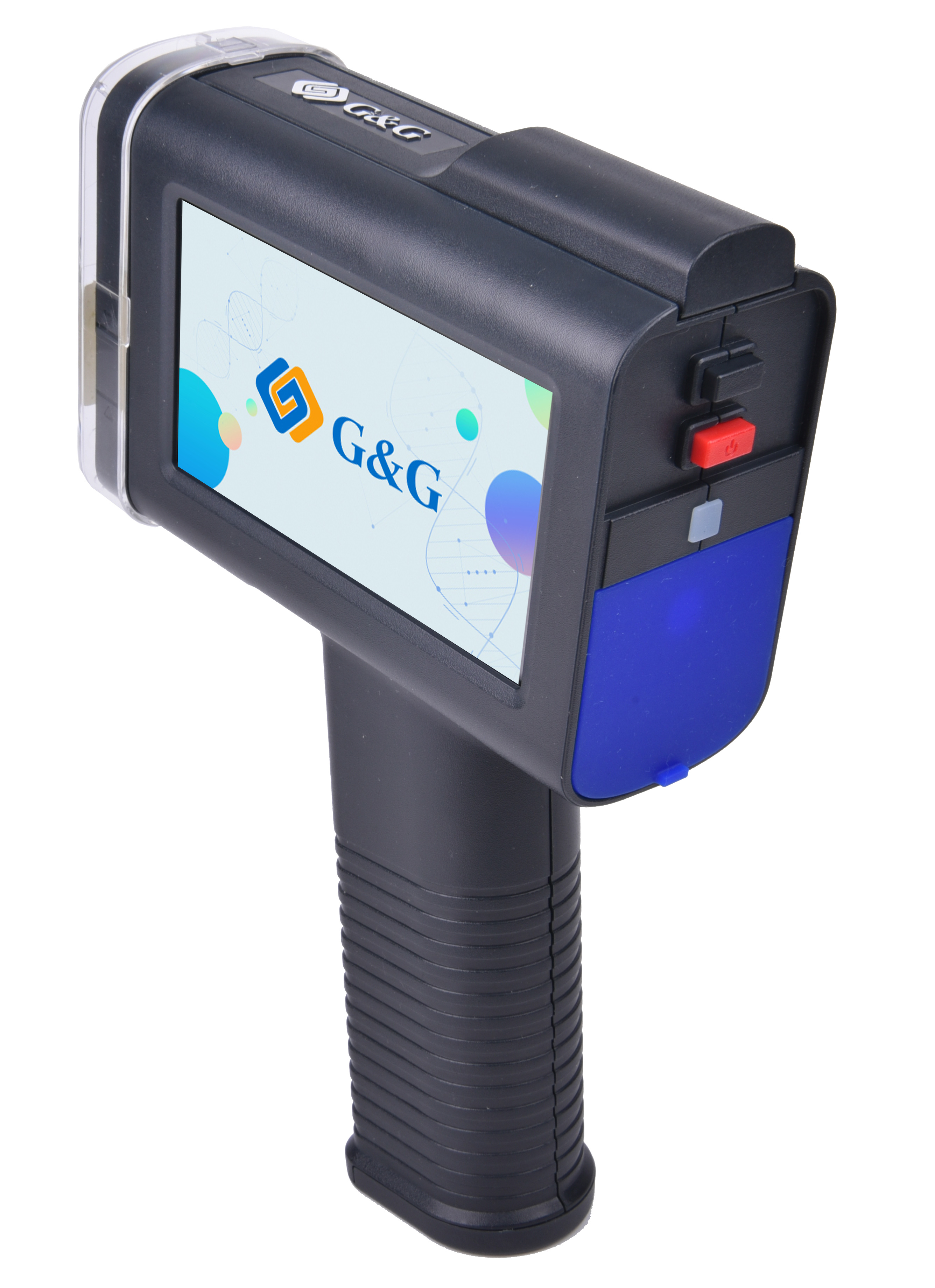 

Принтер струйный G&G GG-HH1001B портативный, ручной, 60 м/мин, до 600 т/д, 2600 мАч, 5Вт, DC9V-2A, GG-HH1001B