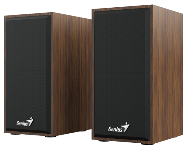 

Акустическая система Genius SP-HF180 31730029400 wooden, 2Х3 Вт, регулятор громкости, дерево, питание USB. Крупнее и громче!, SP-HF180
