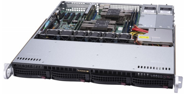 Изображение товара Серверная платформа 1U Supermicro SYS-6019P-MTR