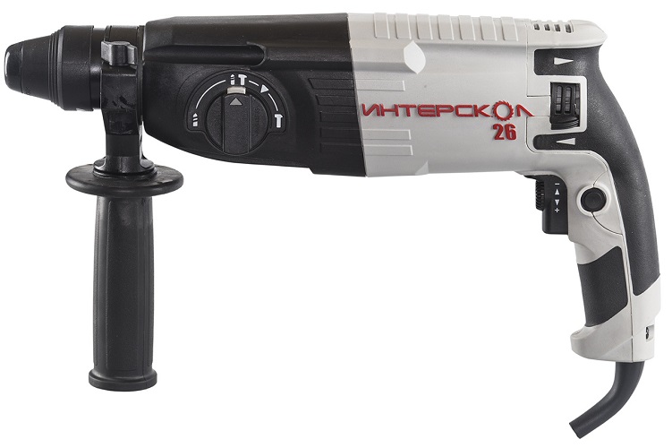 

Перфоратор SDS-plus Интерскол П-26/800ЭР 426.0.1.00 780 Вт, энергия удара 3 Дж, 5400 уд/мин, 1250 об/мин, кейс, П-26/800ЭР