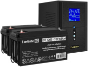 фото Комплект Exegate SineTower SZ-1000.LCD.AVR.2SH.1C13.USB