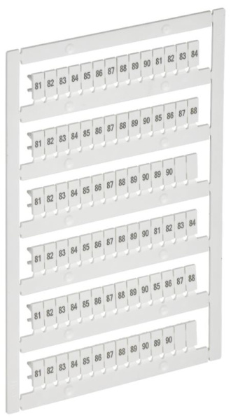 Изображение товара Маркер IEK AF-CT10D-M-D25-09 для клеммных колодок системы ARMAFIX
