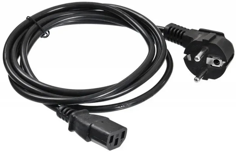 

Кабель Buro BU-PCAB-ZP2 IEC C13 Евровилка угловой 5м черный (пакет), BU-PCAB-ZP2