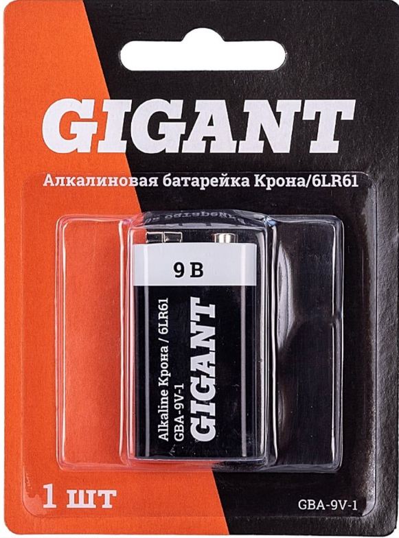 Батарейка Gigant GBA-9V-1