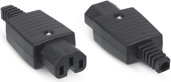 

Разъем Cabeus IEC-320-C13 вилка С13 разборная, 10А, 250 V, черная, IEC-320-C13