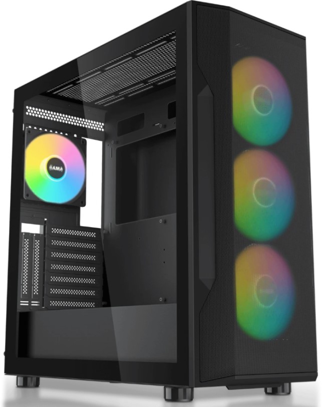 

Корпус ATX SAMA S40 черный, без БП, 2*USB 3.0, USB 3.1 Type-C, S40