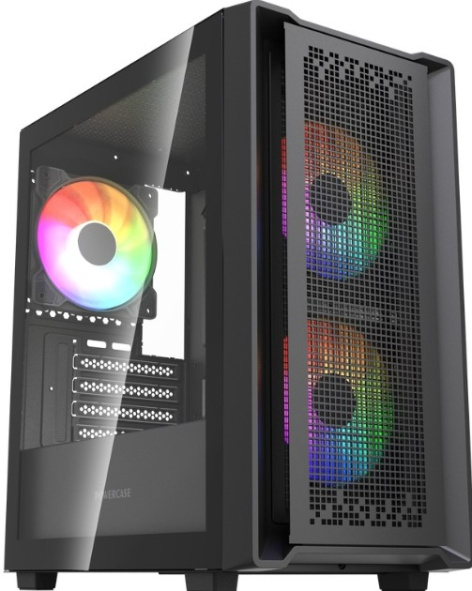Изображение товара Корпус mATX Powercase Mistral SM04 ARGB