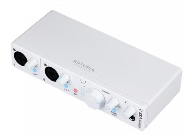 фото Аудиоинтерфейс  Arturia MiniFuse 2 White в Красноярске