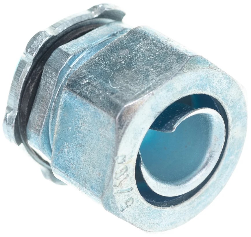 

Муфта Промрукав PR08.3774 вводная для металлорукава ВМ-10 (РКн-10 (5/16"), гайка под рожковый ключ, PR08.3774