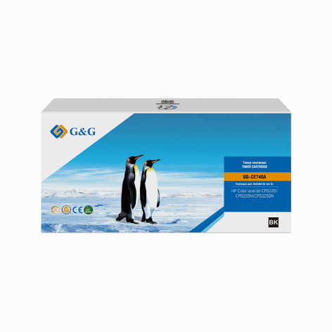 Изображение товара Тонер-картридж G&G GG-CE740A для HP Color LaserJet CP5225 серия