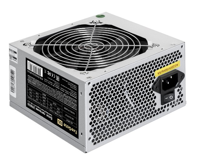 

Блок питания ATX Exegate UN850 EX292242RUS 850W, 120 mm fan, UN850