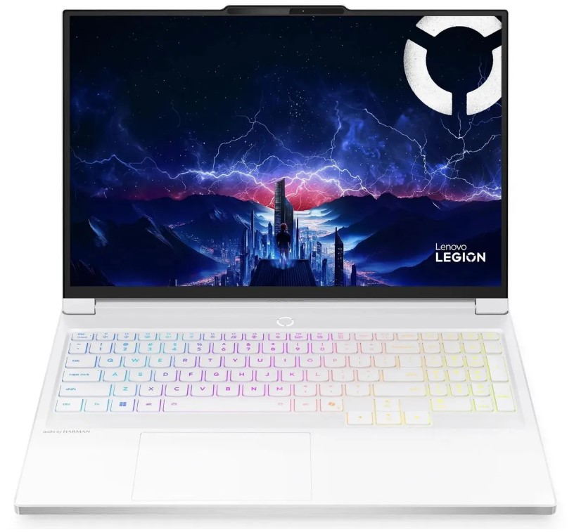 

Ноутбук Lenovo Legion 7 16IAX10 83KY0055RK U7-255HX/32GB/1TB SSD/GeForce RTX 5060 8GB/16" OLED WQXGA/WiFi/BT/Cam/Win11Home/white, Legion 7 16IAX10