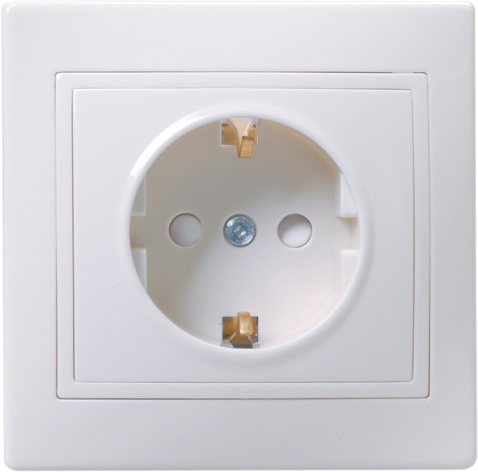 фото Розетка с заземлением  IEK ERK11-K01-16-DM в Уфе
