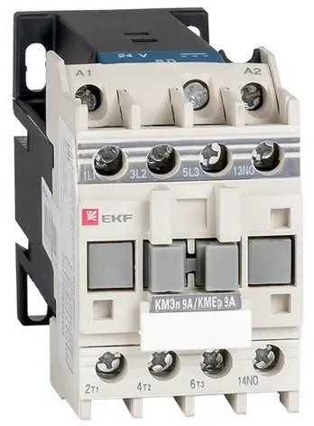 Изображение товара Контактор EKF ctr-s-9-24-p серии PROxima 24 В 3НО 1НЗ