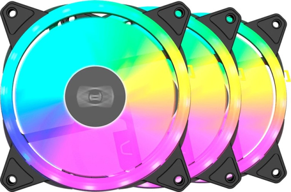 фото Вентилятор для корпуса PCCooler F3 T120 ARGB BK в Красноярске