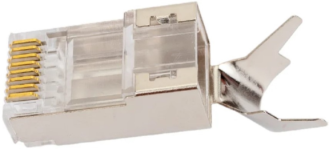

Коннектор Vention IDER0-10 RJ45 (8p8c), FTP cat. 7, под витую пару (10шт.), IDER0-10