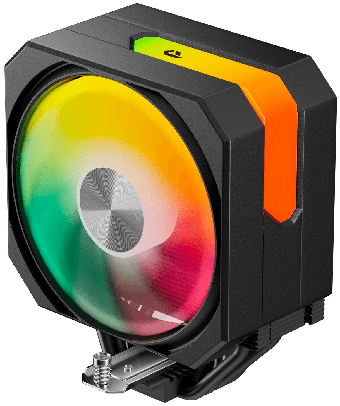 

Кулер upHere UP1KC4C LGA115x/1200/1356/1366/1700/1851/AM2/AM2+/AM3/AM3+/AM4/AM5/FM1/FM2/FM2+ (TDP 230W, 4HPx6mm, 120mm ARGB fan, 600-1650rpm, 68.2CFM,, UP1KC4C