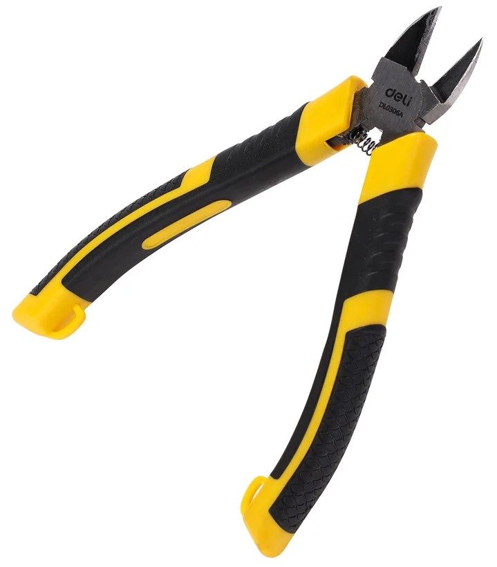 

Бокорезы Deli DL0306A 160мм Сталь CrV, двухкомпонентная ручка, DL0306A