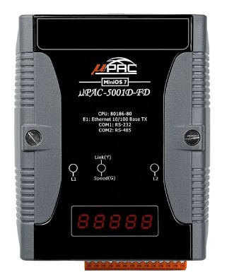 Изображение товара Контроллер ICP DAS uPAC-5001D-FD CR