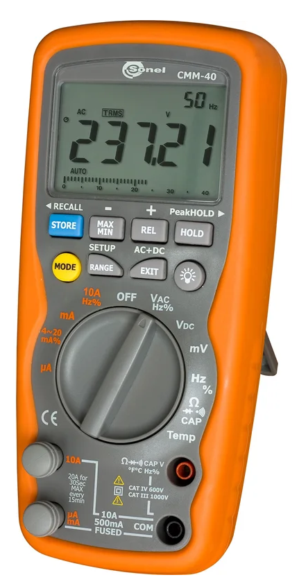 

Мультиметр цифровой Sonel CMM-40 CMM-40 Мультиметр цифровой, CMM-40