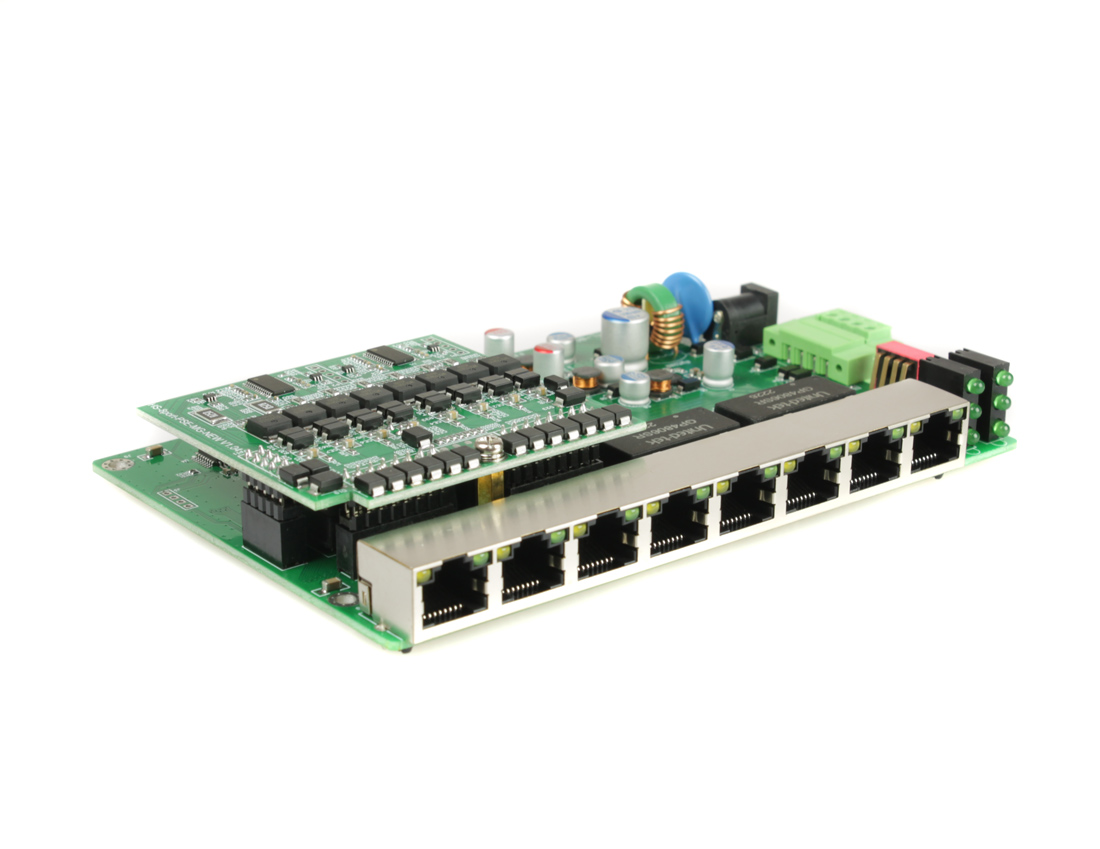 

Коммутатор промышленный PoE OSNOVO SW-80800/IC-P бескорпусной на 8 портов: 8 x GE (10/100/1000Base-T) с PoE (до 30W), SW-80800/IC-P