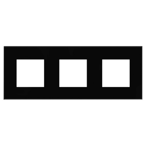 Изображение товара Электроустановочная рамка DKC 4402906 серия Avanti Черный квадрат