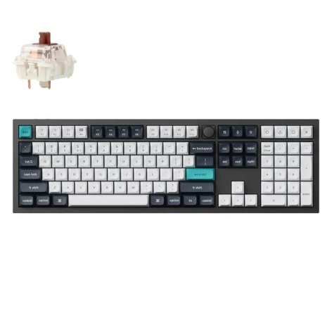 Изображение товара Клавиатура Keychron Q6 Max механическая металлическая RGB беспроводная