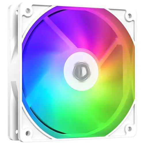 

Вентилятор для корпуса ID-Cooling XF-120-ARGB-W 120x120x25mm 500-1500rpm 68.2CFM 13.8-30.5dBA 4-pin PWM LED Ret, XF-120-ARGB-W