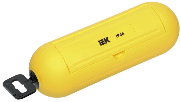 

Бокс IEK WBX10-44-K05 для защиты кабельного соединения IP44 желтый, WBX10-44-K05