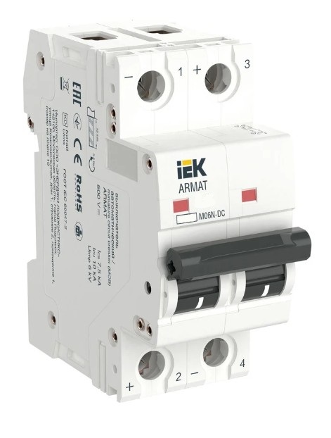 Автоматический выключатель IEK AR-M06N-2-Z001DC
