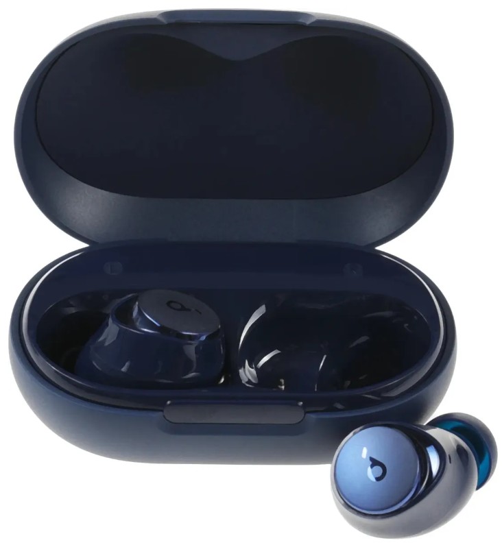 

Гарнитура wireless Soundcore Space A40 A3936G12 TWS синяя v.2, Space A40