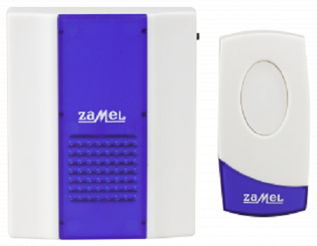 

Звонок Zamel ST-918 ТВИСТ беспроводной радиус действия 80м (питание от батареек), ST-918