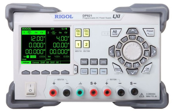 Изображение товара Программируемый источник питания Rigol DP821 с двумя каналами