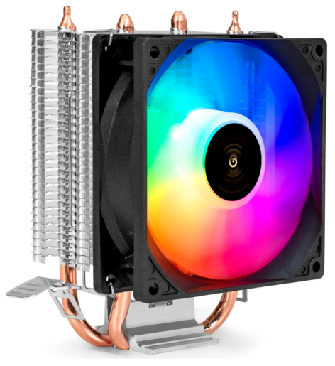 Изображение товара Кулер Exegate Wizard EXX200-PWM.RGB для процессора с RGB-подсветкой