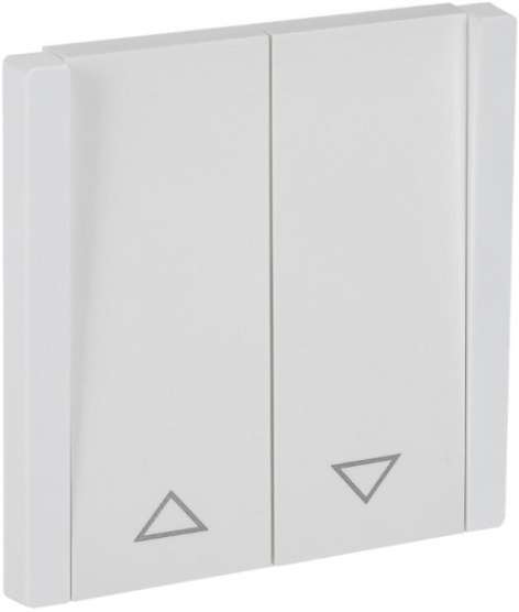 Изображение товара Двухклавишный выключатель для жалюзи IEK FP-V15-0-10-1-K01 серии FORTE&PIANO