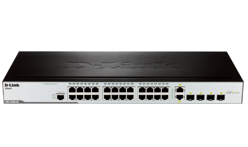 

Коммутатор управляемый D-link DES-3200-28/C1A 24xUTP 10/100, 2x Combo UTP/SFP Gb, L2, 19", rev.C, DES-3200-28/C1A