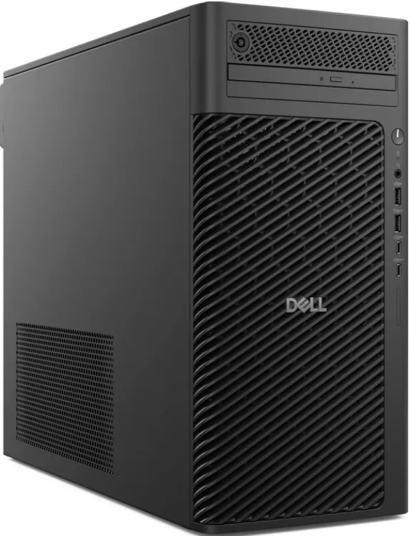 

Компьютер Dell Pro Max Tower T2 MT DPMT-7411 U7-265K/64GB/1TB SSD/RTX A4000 16GB/GbitEth 1500W/мышь/клавиатура/Win11Pro/черный, Pro Max Tower T2 MT