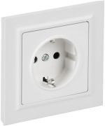 фото Розетка с заземлением  IEK BR-R14-16-K91-F