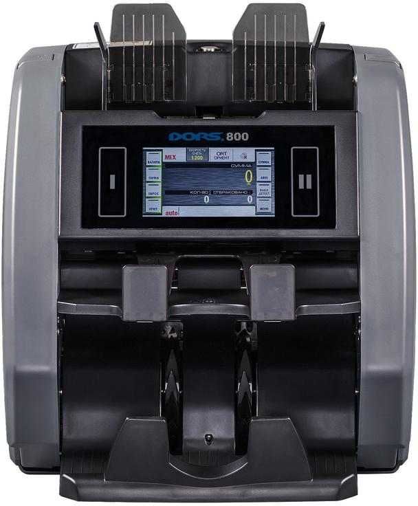 

Счетчик банкнот DORS 800M1 FRZ-044677 RUS2 (валюта RUB, EUR, USD), 800M1