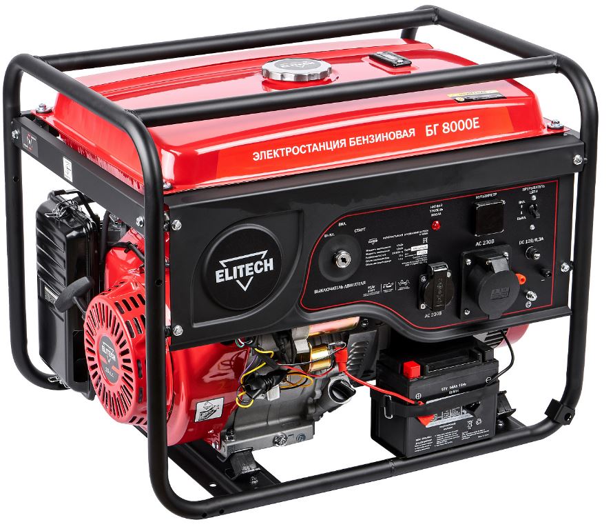 

Генератор Elitech ДМ БГ 8000Е 204581 Elitech, ДМ БГ 8000Е