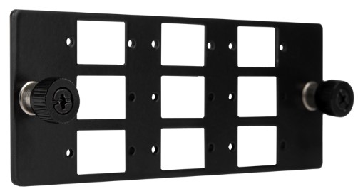 

Адаптерная панель NIKOMAX NMF-AP09MTP-MS-BK серии MS, до 9 MTP/MPO, стальная, черная, NMF-AP09MTP-MS-BK