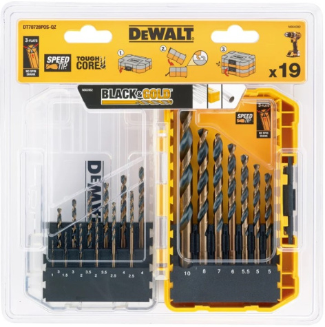 Изображение товара Набор сверл DeWALT DT70728