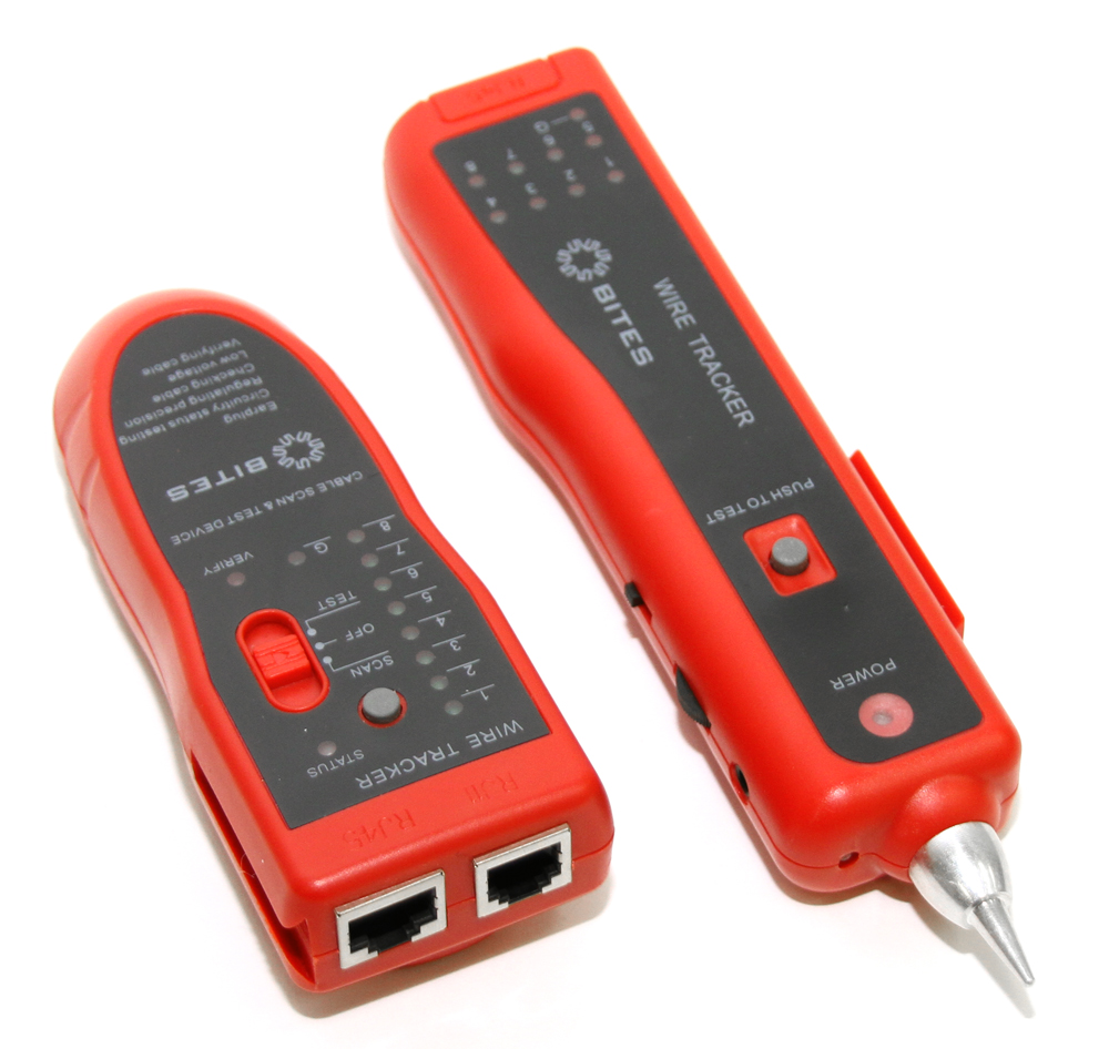 

Тестер 5bites LY-CT025 трассоискатель, для кабеля UTP,STP,RJ45, RJ11/12, LY-CT025