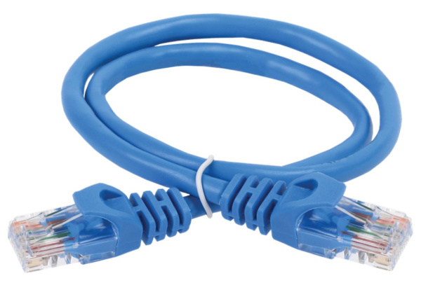 Изображение товара Кабель патч-корд U/UTP 5e кат. 1м GENERICA PC03-C5EU-1M-G